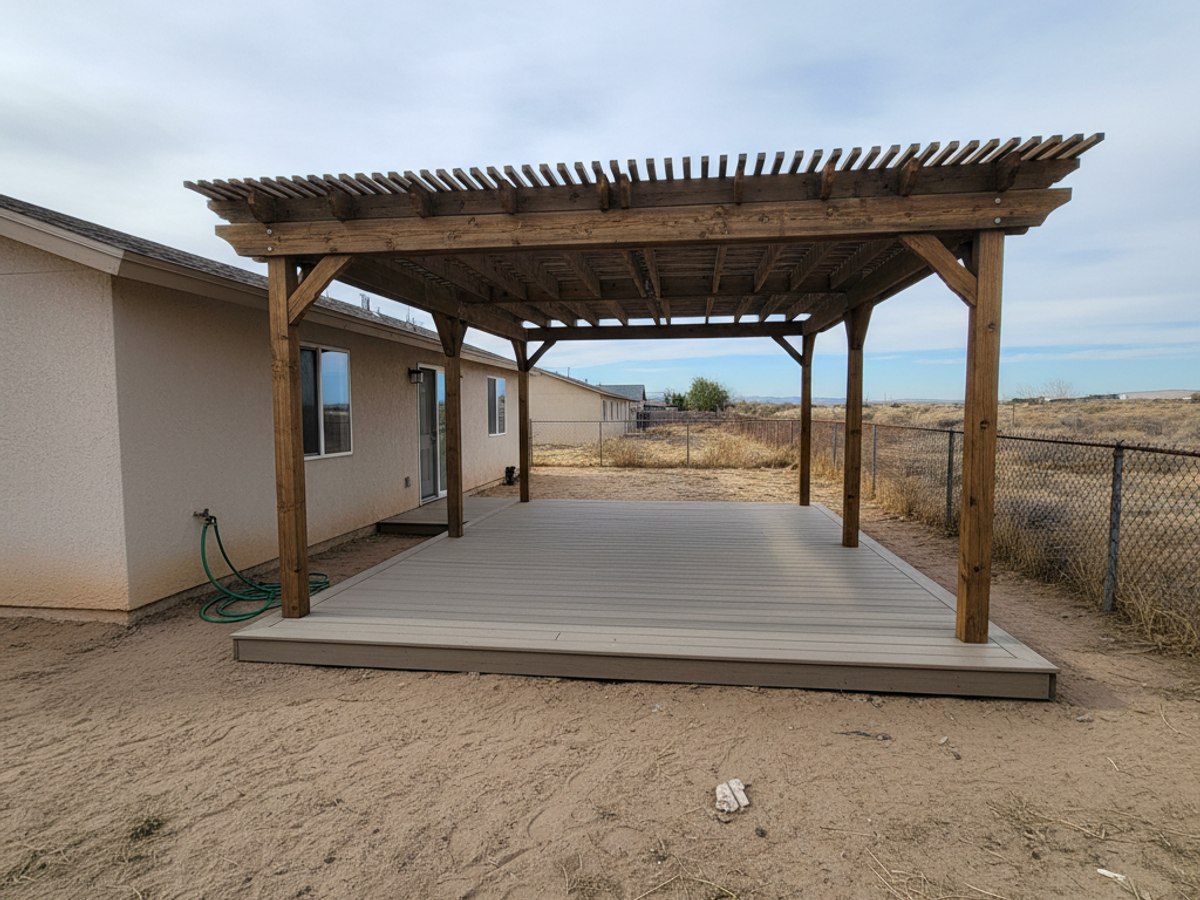 Deck Repair completed by Paradise Deck in North Las Vegas, NV