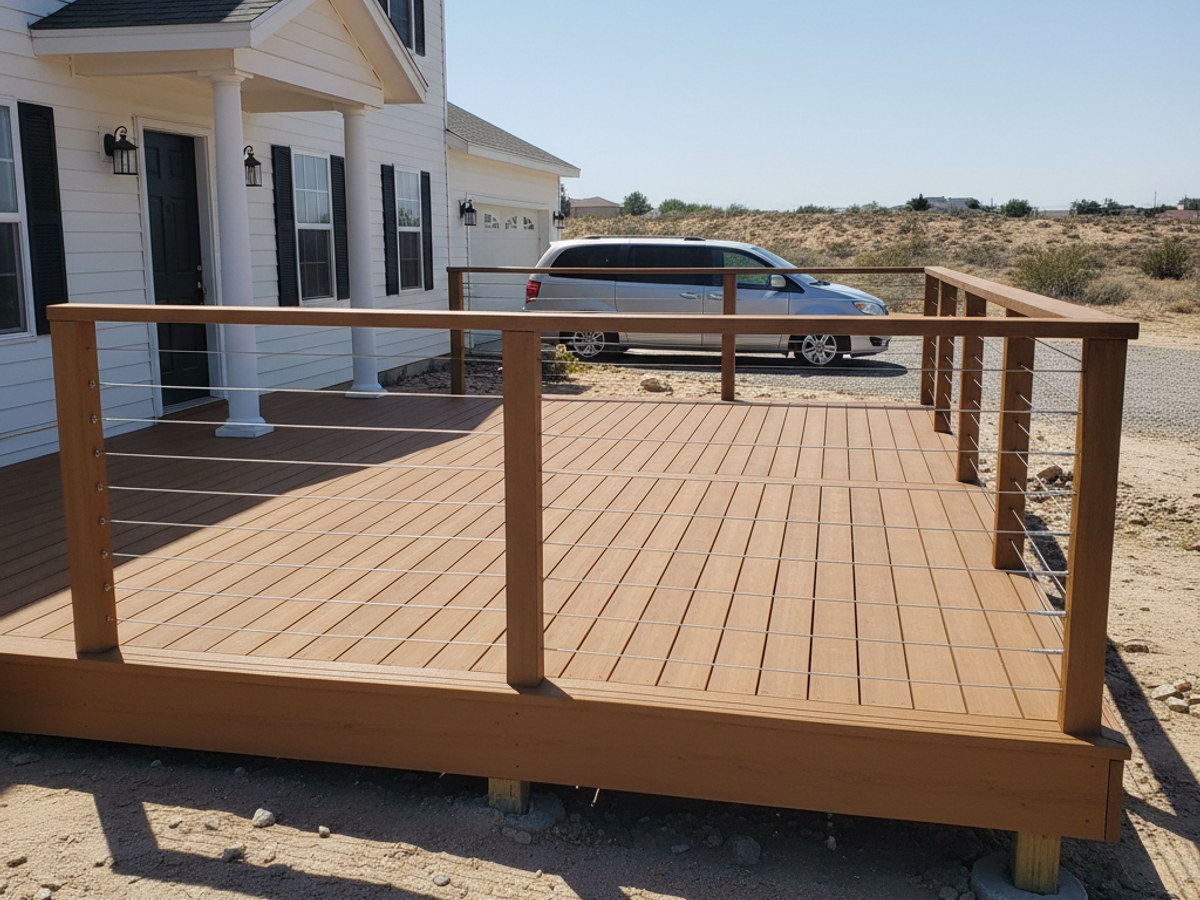 Deck Staining & Sealing completed by Paradise Deck in North Las Vegas, NV