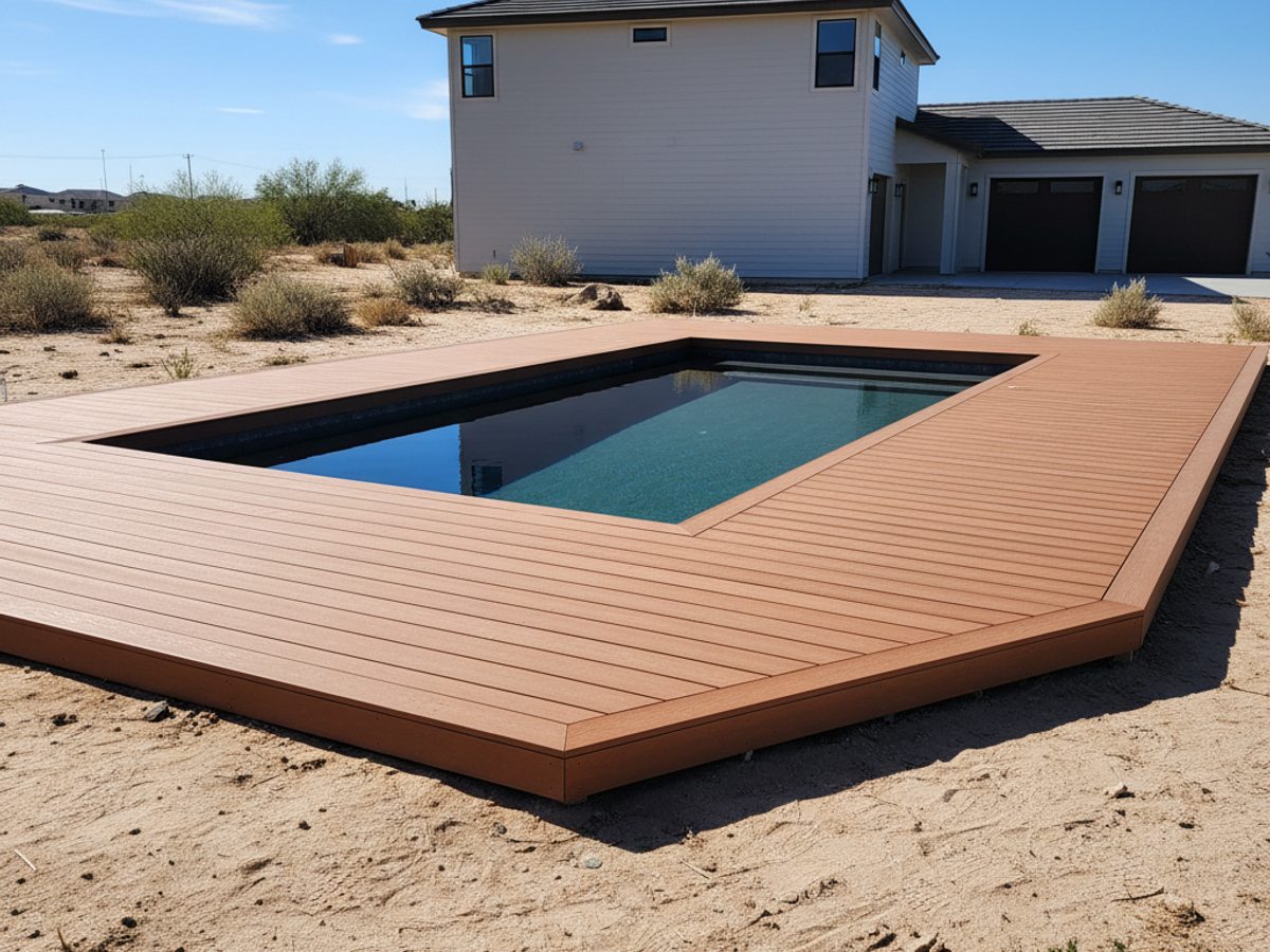 Deck Railing Installation completed by Paradise Deck in Paradise, NV
