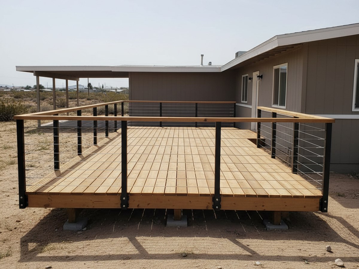 Deck Repair completed by Paradise Deck in Henderson, NV